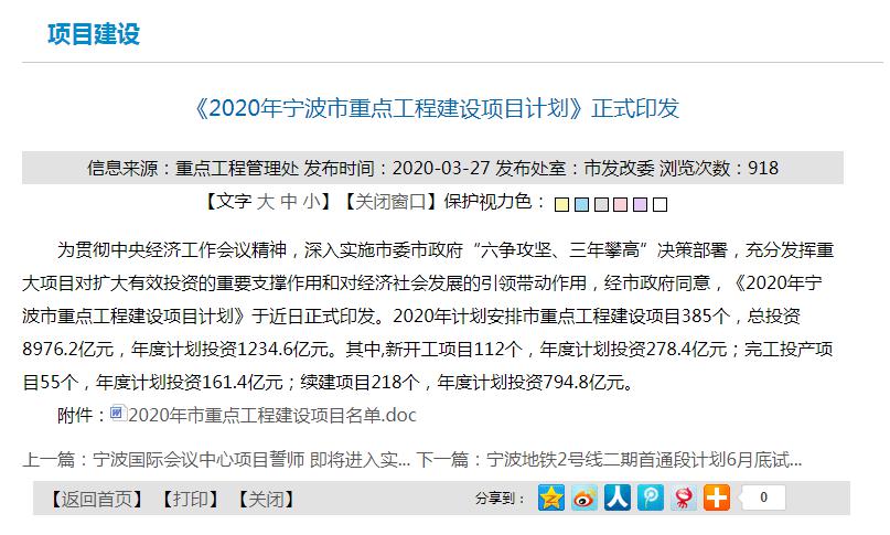 2020年余姚這些項(xiàng)目將重點(diǎn)建設(shè)！