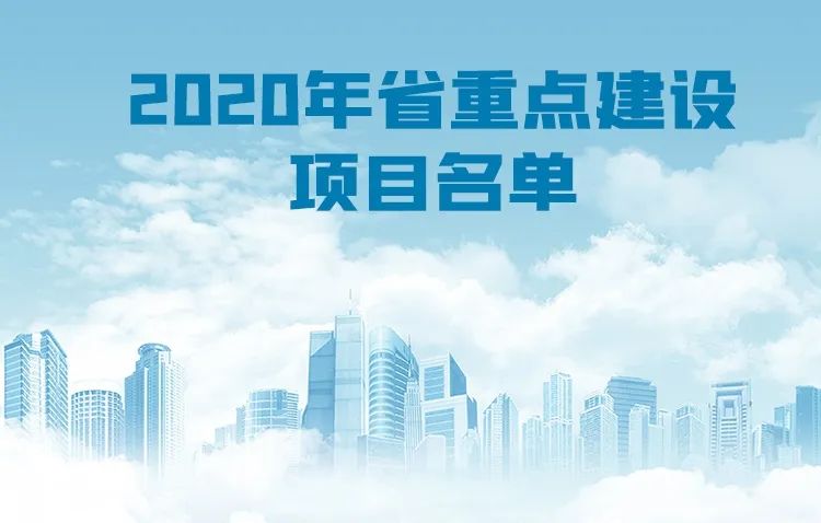 2020年省重點(diǎn)建設(shè)項(xiàng)目及預(yù)安排項(xiàng)目名單來看臺州有哪些入選？